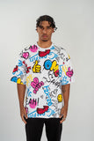 Breezy - Graffity Oversize T-Shirt