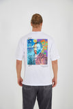 Saw Urbanity - Dual Portrait Oversize T-Shirt