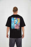 Saw Urbanity - Dual Portrait Oversize T-Shirt