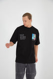 Saw Urbanity - Dual Portrait Oversize T-Shirt