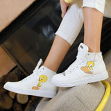 Dogo - Tweety Classic Kadın High Sneakers