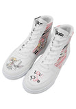 Dogo - Love Is Pure Bugs Bunny Kadın High Sneakers